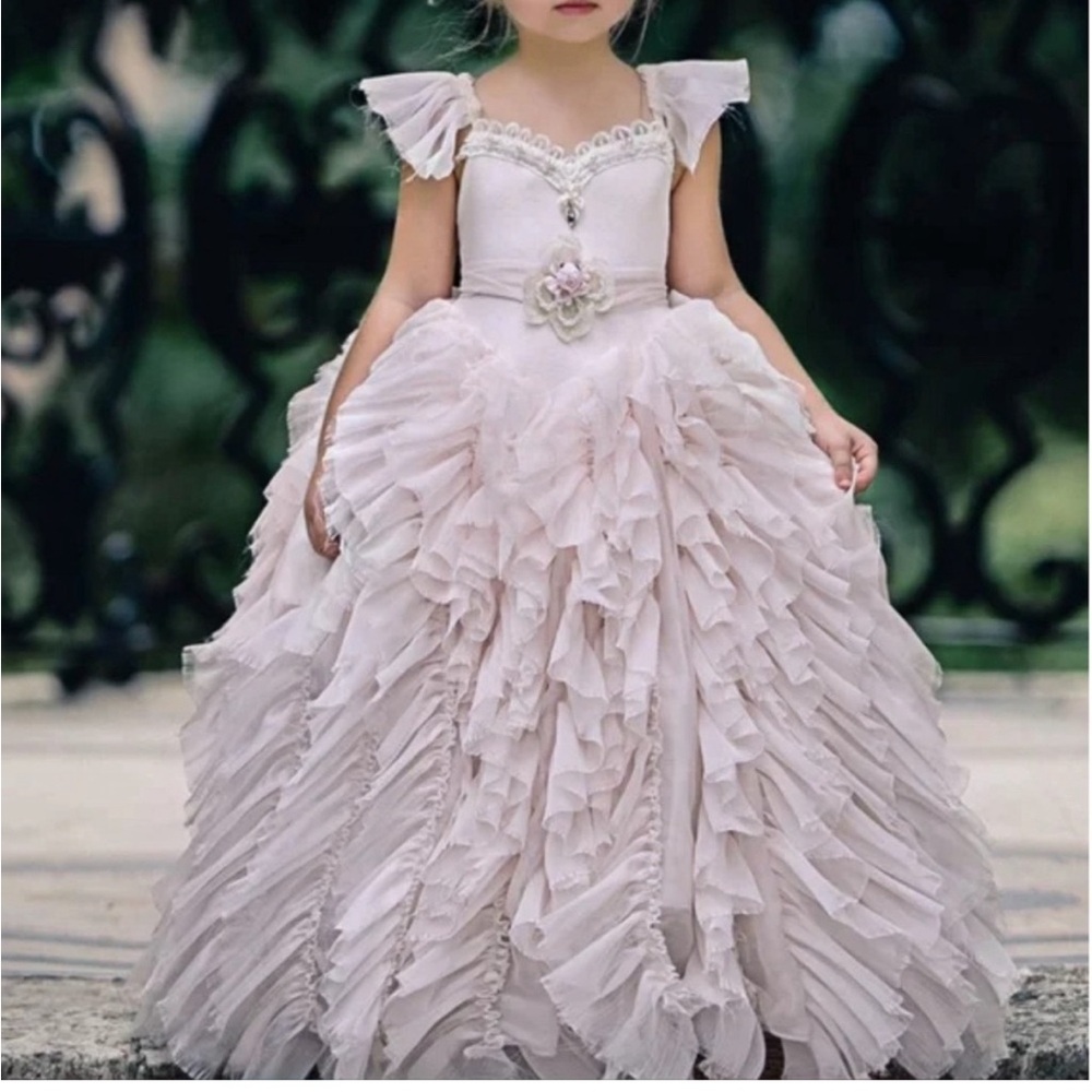 Dollcake Sugar Ruffle Frothy Frock Dress